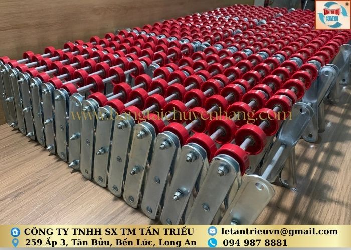 Băng Tải Con Lăn Nhựa